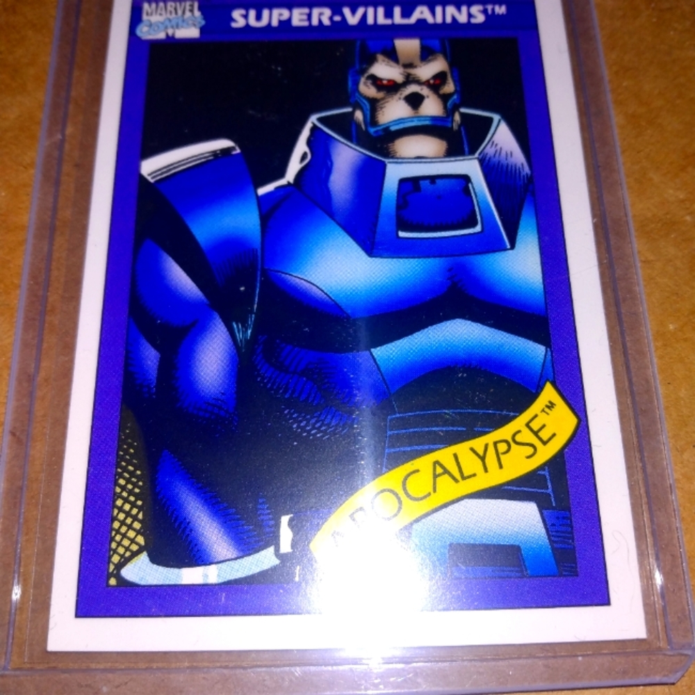 1990 Marvel Universe Impel Trading Card #80 Apocalypse